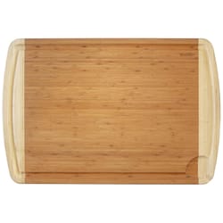 Totally Bamboo 36 in. L X 24 in. W X 1 in. Bamboo Cutting Board