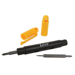 Lutz 2 in. L 4-in-1 Mini Screwdriver 24 pc