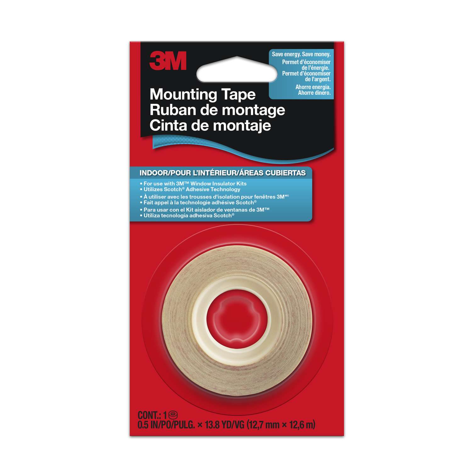 Hillman 1lb 1/2-in x 42-in Double Face Tape in the Picture Hangers