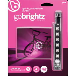 Brightz Go Brightz Pink LED Bike Accessory ABS Plastics, Polystyrene, Silicone/Rubber, Electronics 1