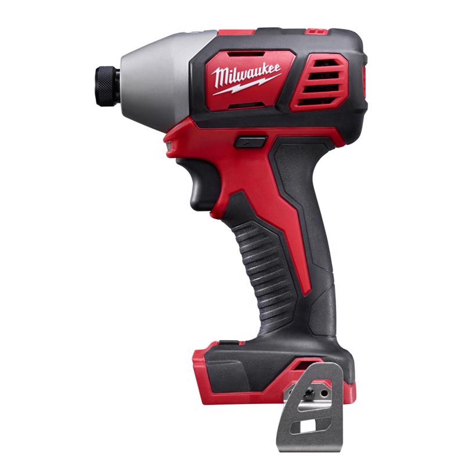 Photos - Drill / Screwdriver Milwaukee M18 1/4 in. Cordless Brushed Impact Driver Tool Only 2657-20 