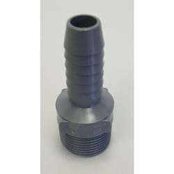 Campbell 1-1/4 in. MPT X 1 in. D Barb PVC Reducing Adapter