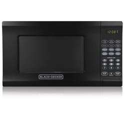 Black+Decker 0.7 cu ft Black Microwave 700 W