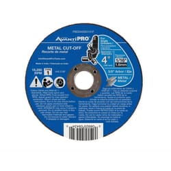 Avanti Pro 4 in. D X 5/8 in. Aluminum Oxide Metal Cut-Off Disc