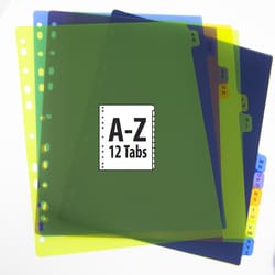 Bazic Products Multicolored Binder Dividers 1 pk