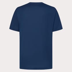 Oakley Bark New L Short Sleeve Men's Crew Neck Navy Tee Shirt