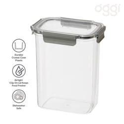 OGGI Clarity 135 oz Clear Food Container and Lid 1 pk