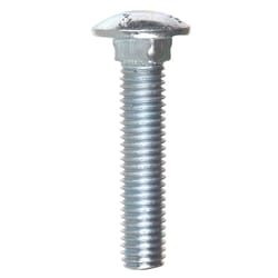 HILLMAN 1/2 in. X 2-1/2 in. L Zinc-Plated Steel Carriage Bolt 25 pk