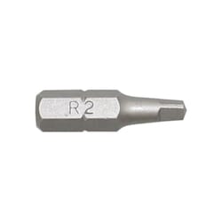 Mayhew Bestway's Square Recess #2 X 5.75 in. L Screwdriver Bit Carbon Steel 100 pc
