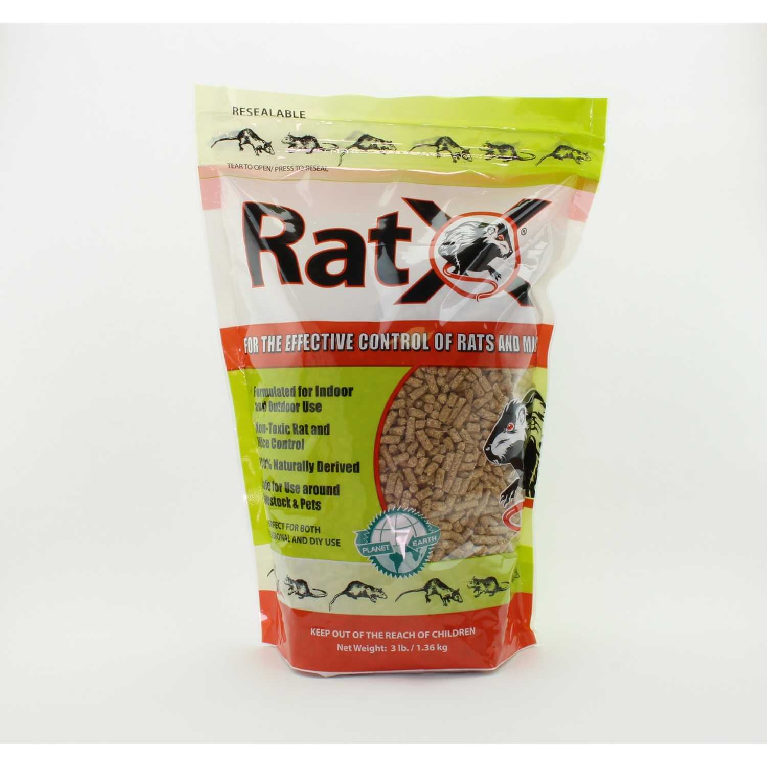 RatX For Mice/Rats Killer 3 lb. Ace Hardware