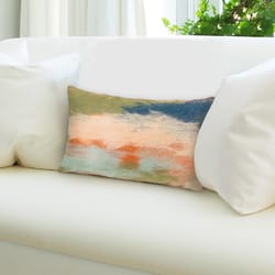 Liora Manne Visions I Multicolored Casual Polyester Throw Pillow 12 in. H X 6 in. W X 20 in. L