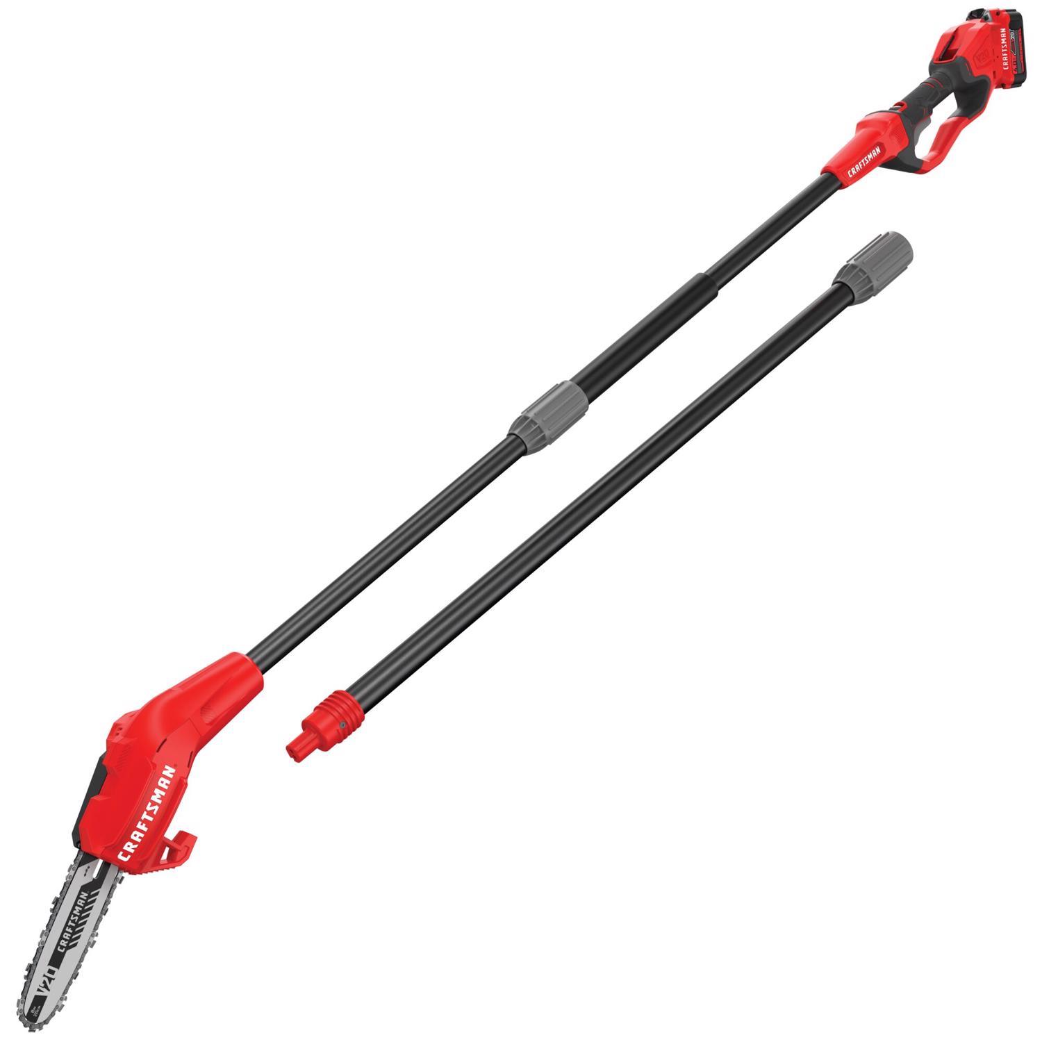 Craftsman V20 CMCCSP20M1 8 in. 20 V Battery Pole Saw Kit (Battery & Charger) Sansujyuku sansujyuku.com