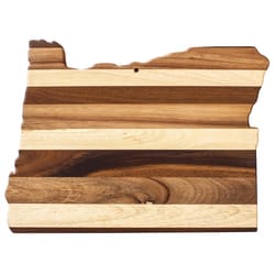 Totally Bamboo Rock & Branch 14.5 in. L X 10.75 in. W X 0.6 in. Bamboo Cutting Board & Serve Tray