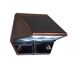 Classy Caps Solar Powered 0.2 W LED Deck Light 1 pk