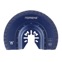 Norske Uni-Fit Carbide Grit Semi-Circle Grout Removal Blade Grout and Mortar 1 each