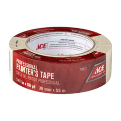 Ace 1.41 in. W X 60 yd L Beige Medium Strength Painter's Tape 1 pk