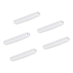 Armacost Lighting 3 in. L White Plug-In LED Tape Light Connector 5 pk