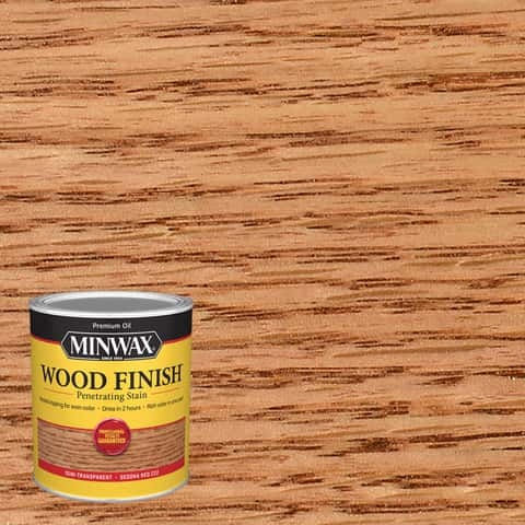 Minwax Wood Finish Semi-Transparent Red Oak Oil-Based Penetrating