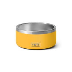 YETI Boomer Alpine Yellow Stainless Steel 4 cups Pet Bowl For Dogs