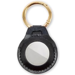 HILLMAN Sanitas Leather Assorted Black/Brown Keychain