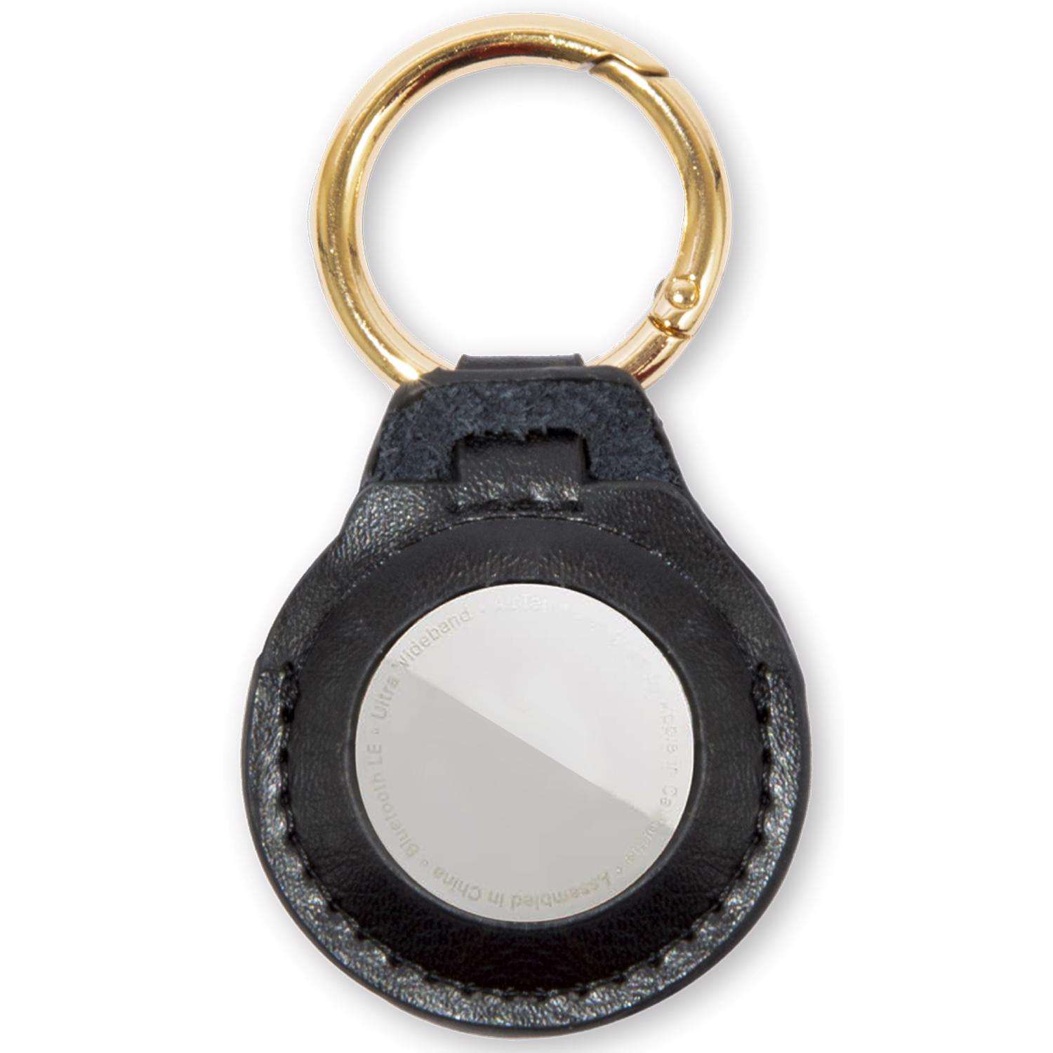 HILLMAN Sanitas Leather Assorted Black/Brown Keychain Mfr