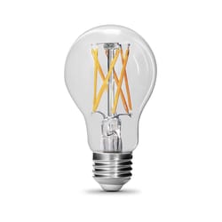 Feit Enhance A19 E26 (Medium) Filament LED Bulb Daylight 100 Watt Equivalence 2 pk