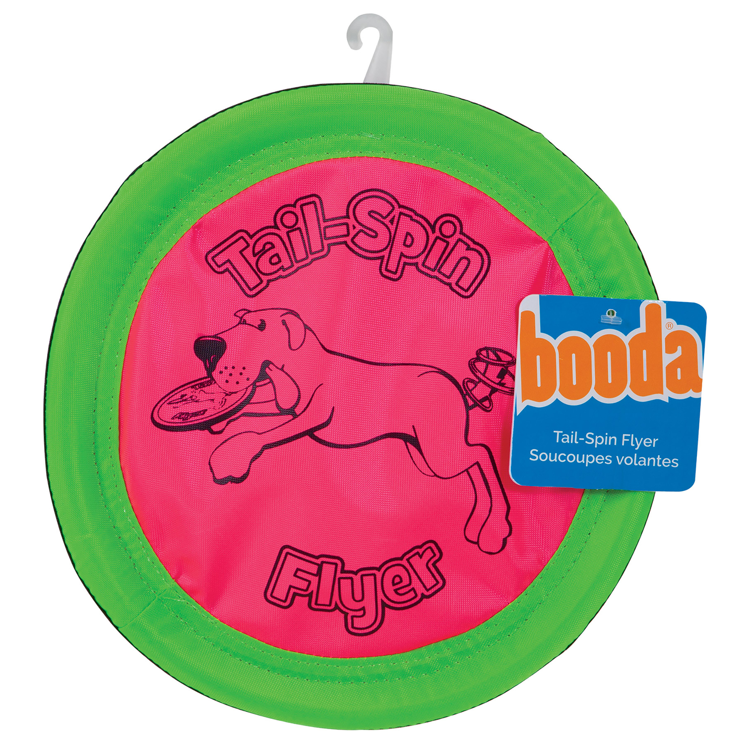 Photos - Other interior and decor Petmate Booda Multicolored Fabric Flying Disc Dog Toy Medium 1 pk 07025 