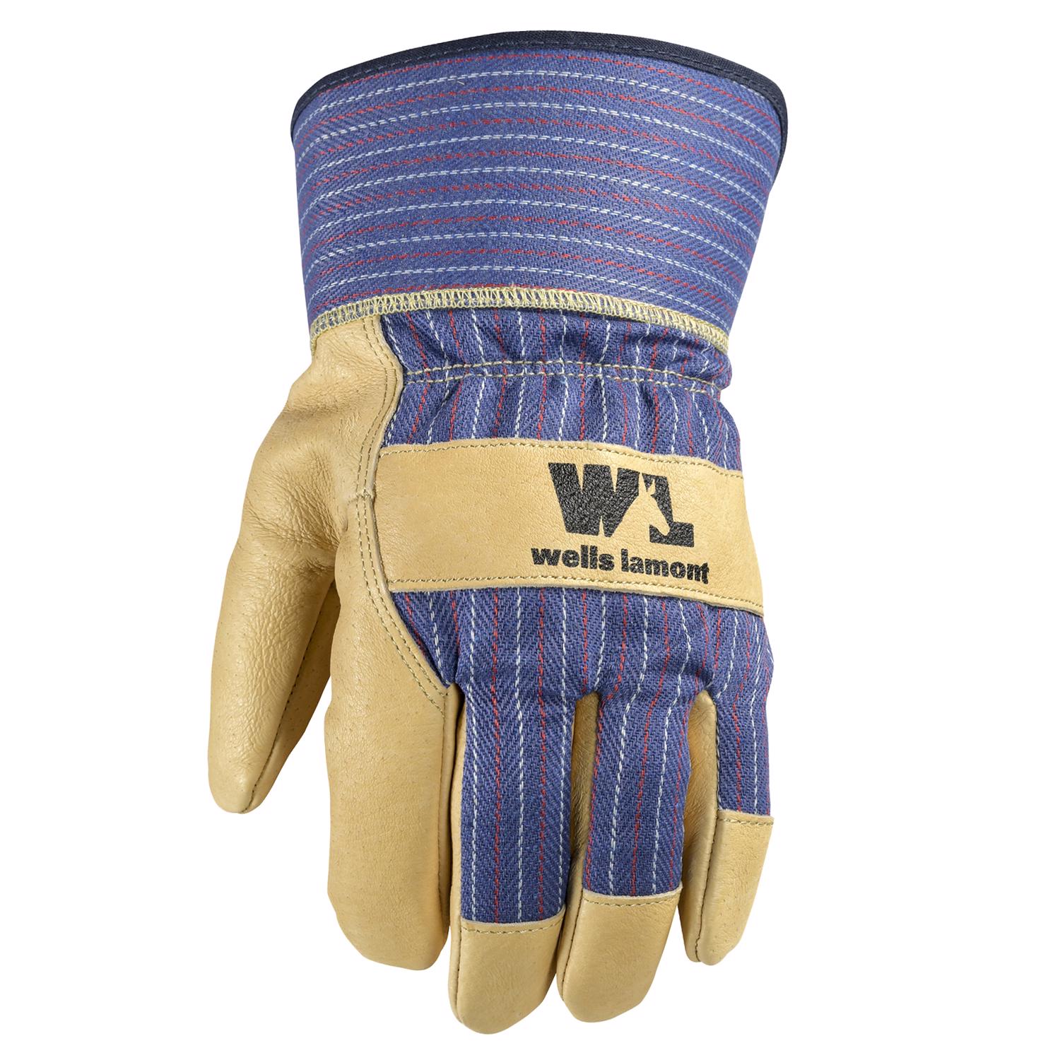 Photos - Safety Equipment Wells Lamont Men's Outdoor Palm Gloves Palomino L 1 pair 3300L