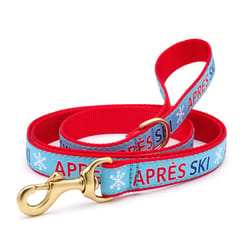 Up Country Blue Apres Ski Nylon Dog Leash