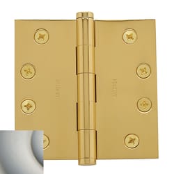 Baldwin Estate 4 in. L Satin Nickel Door Hinge 1 pk