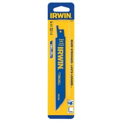 Irwin WeldTec 6 in. Bi-Metal Reciprocating Saw Blade 14 TPI 1 pk