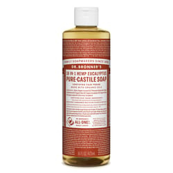 Dr. Bronner's 18-in-1 Organic Eucalyptus Scent Pure-Castile Liquid Soap 16 oz 1 pk