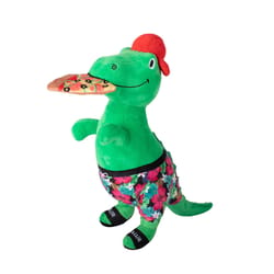 Pet Shop by Fringe Studio Multicolored Plush Pizzasaurus Rex Dog Toy 1 pk