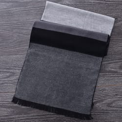 Mad Man Heritage Scarf Black/Gray One Size Fits Most