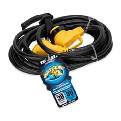 Camco PowerGrip 25 ft. 30 amps Extension Cord with Locking Adapter 1 pk