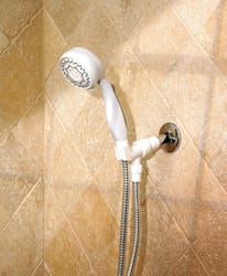 Delta White Stainless Steel 7 settings Showerhead 1.75 gpm