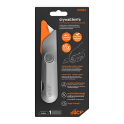Slice 6.1 in. Sliding Drywall Drywall Knife Silver 1 pc