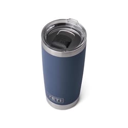 YETI Rambler 20 oz Navy BPA Free Tumbler with MagSlider Lid