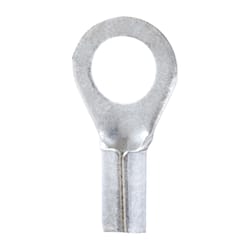 Jandorf 22-18 Ga. Uninsulated Wire Terminal Ring Silver 5 pk
