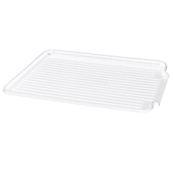 OGGI 17 in. L X 13 in. W White Plastic Drain Board