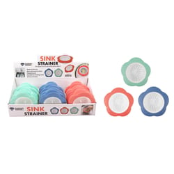 Max Force Assorted Colors Silicone Sink Strainer