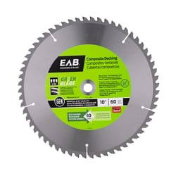 Exchange-A-Blade 10 in. D X 5/8 in. Carbide Finishing Saw Blade 60 teeth 1 pk
