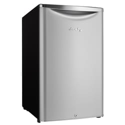 Danby Retro 4.4 ft³ Silver Stainless Steel Compact Refrigerator 90 W