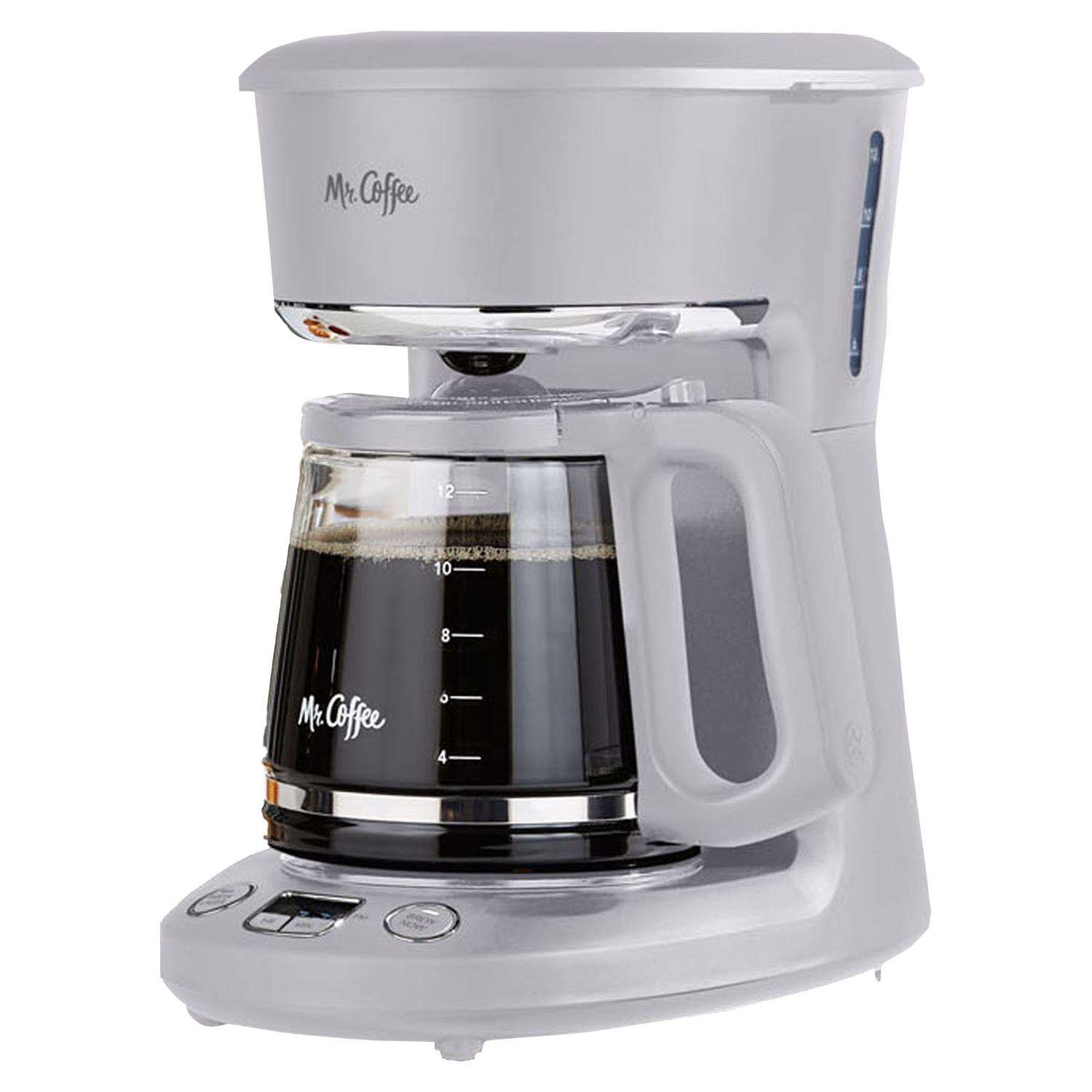 Mr. Coffee 12 cups Gray Coffee Maker Ace Hardware