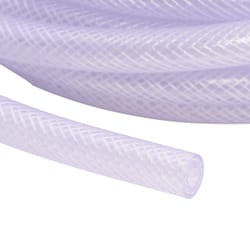 EZ FLO 1/4 in. D X 1/2 in. D X 20 ft³ L PVC Braided Tubing