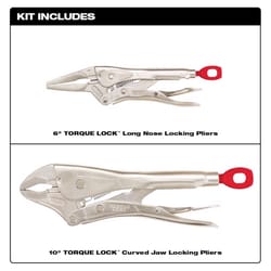 Irwin Vise-Grip 4 in. Alloy Steel Long Nose Locking Pliers - Ace Hardware