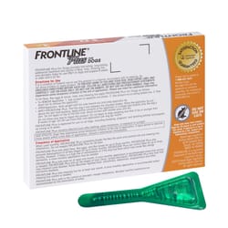 Frontline Plus Liquid Dog Flea and Tick Drops 9.8% Fibronil, 8.8% (S)-methoprene 0.02 oz