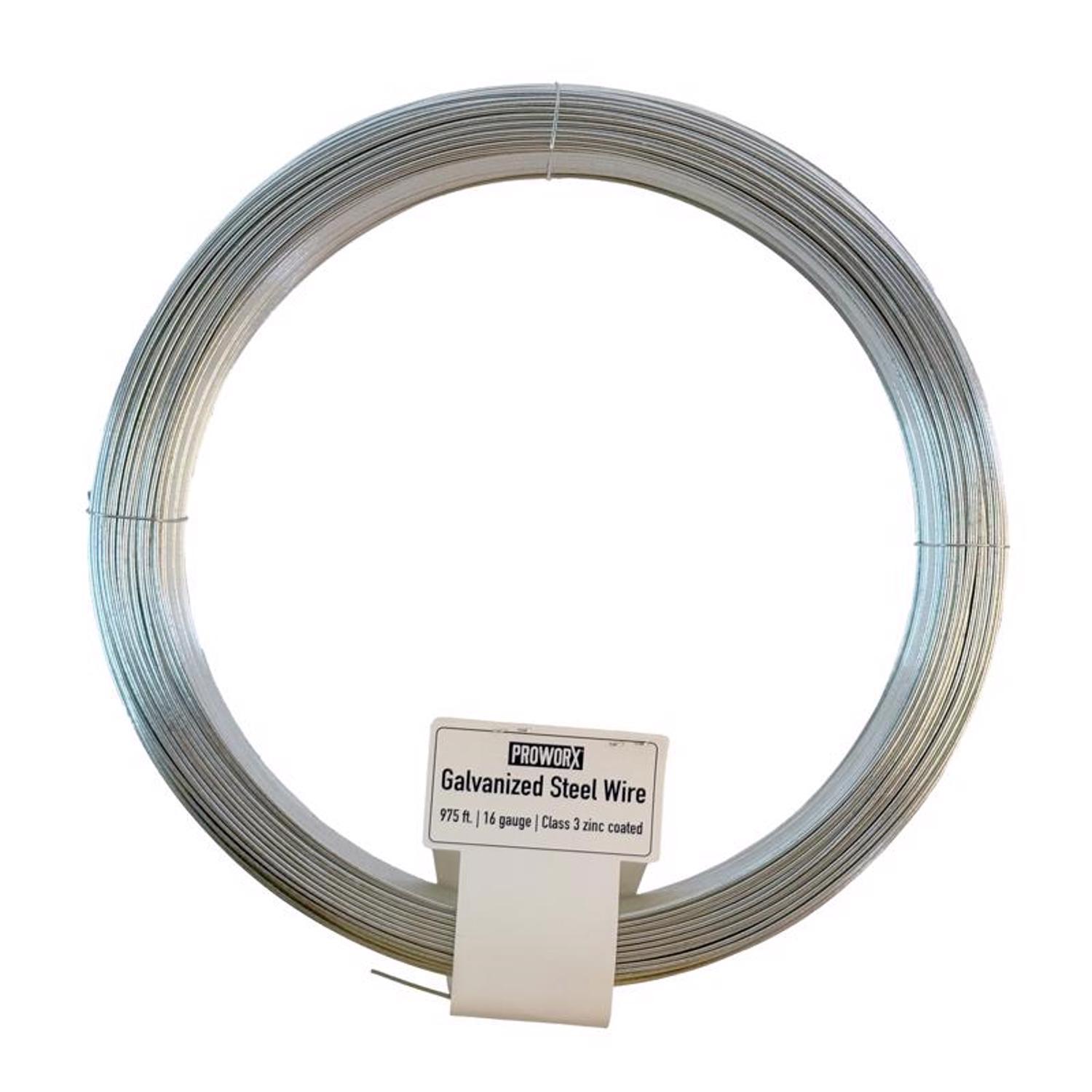 American Posts 975 ft. L Galvanized Steel 16 Ga. Wire American Posts 975 ft. L Galvanized Steel 16 Ga. Wire