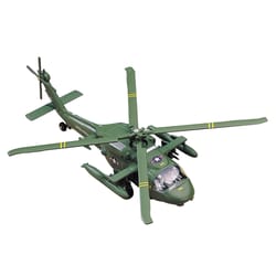 Playmaker Toys Toy Helicopter Green 1 pc