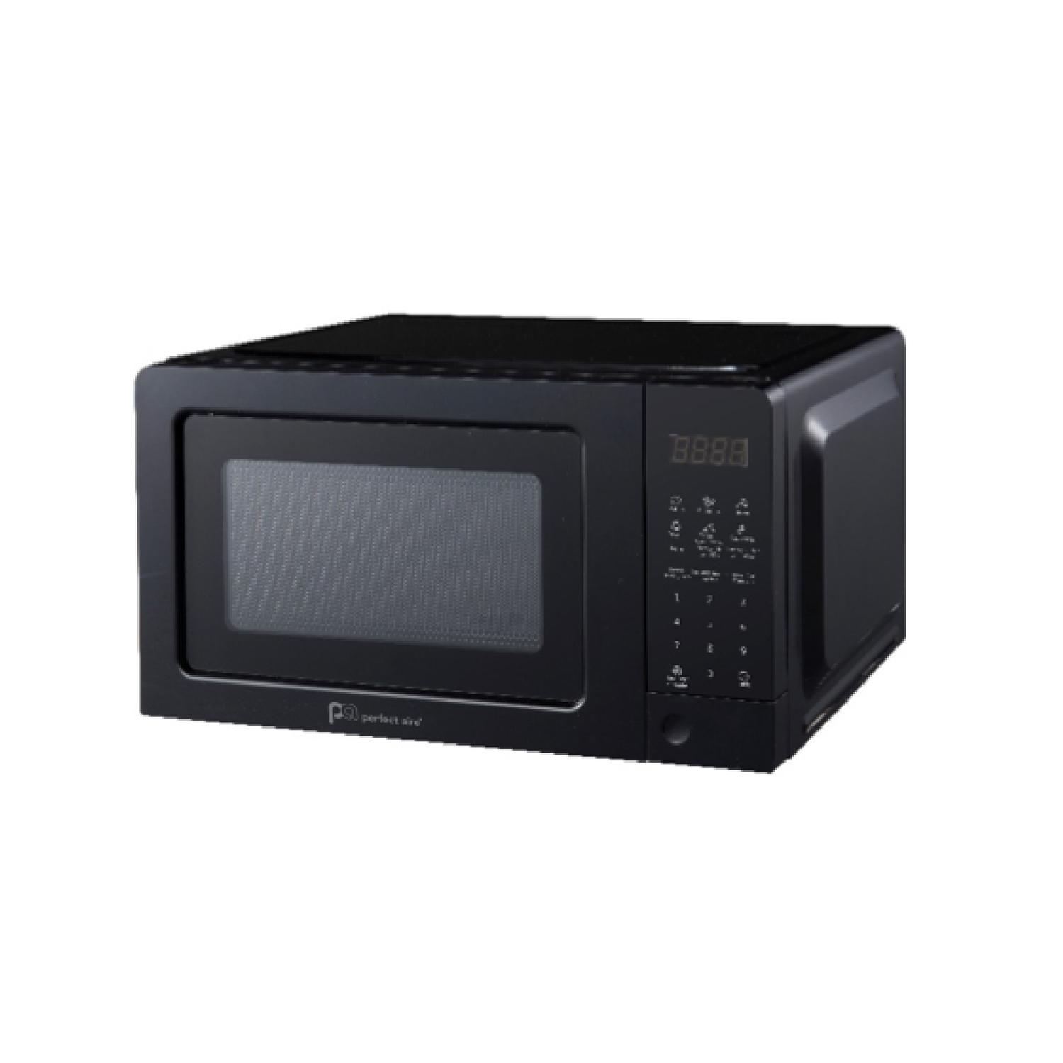 Perfect Aire 0.7 cu ft Black Microwave 700 W Sansujyuku sansujyuku.com